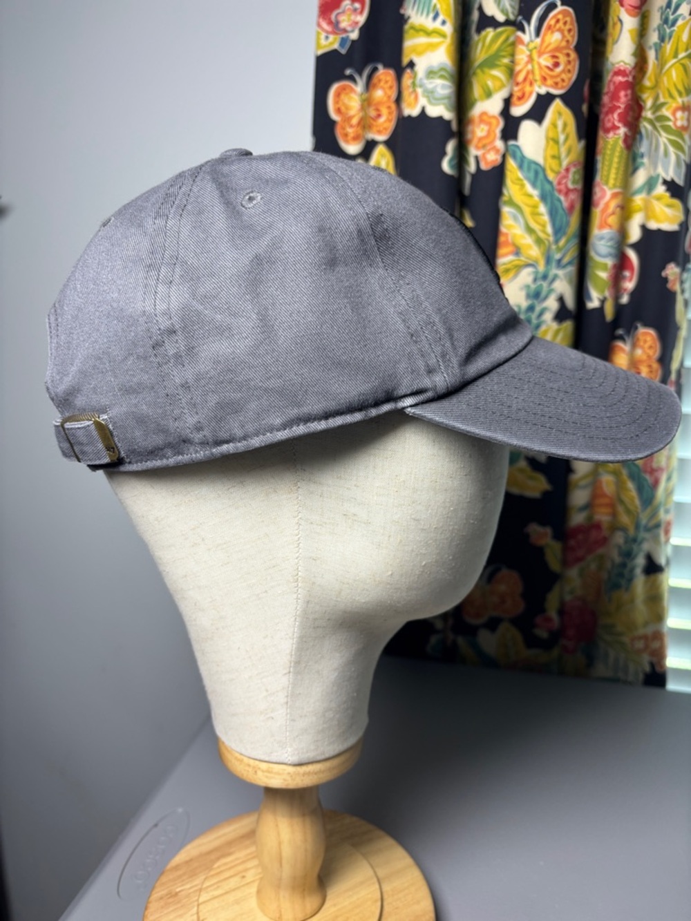 MLB LOS ANGELES DODGERS '47 CLEAN UP Baseball Hat Charcoal Gray - Picture 2 of 8
